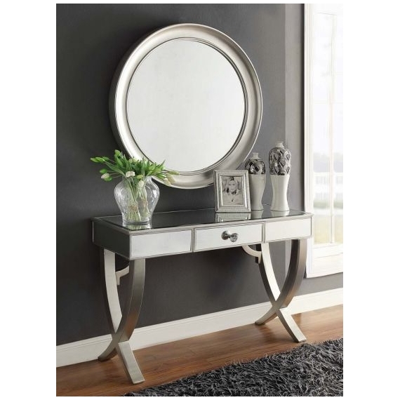 Saturn Console Table And Mirror