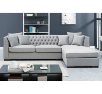 Melody Grey Chesterfield Corner Suite