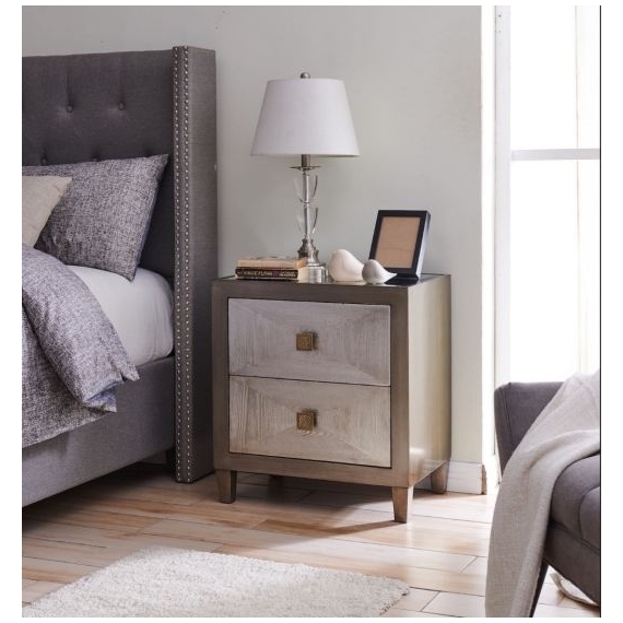 Mikado 2 Drawer End Table