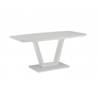 Floris White Gloss Dining Table 160cm