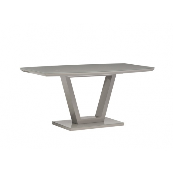 Floris Grey Gloss Dining Table 160cm