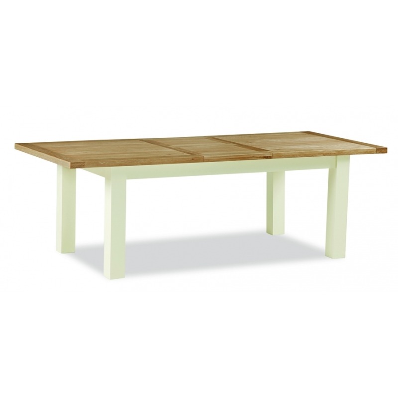 Longview Cream Oak Compact Extending Dining Table 120cm - Country Cream Dining Table And Chairs Longview Cream Oak Compact Extending Dining Table 120cm - Country Cream Dining Table And Chairs