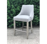 Kiley Buttoned Bar Stool