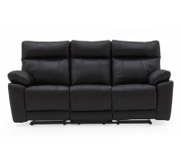 Tomasso Leather 3 Seater Sofa (Recliner)