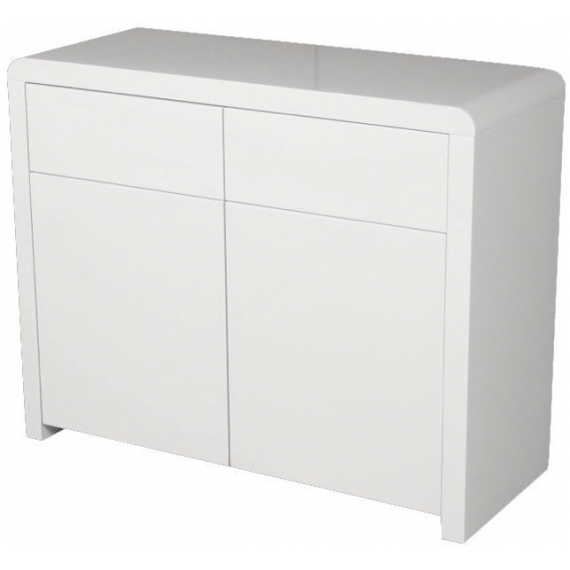 Atlantis White Gloss 2 Door Sideboard