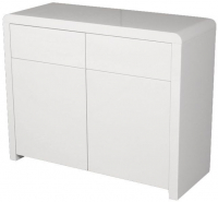 Atlantis White Gloss 2 Door Sideboard