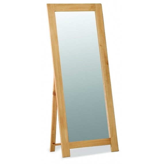 Oak Cheval Mirror