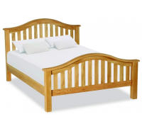 Sally Oak Classic Curved Bed Frame