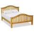 Sally Oak Classic Curved Bed Frame
