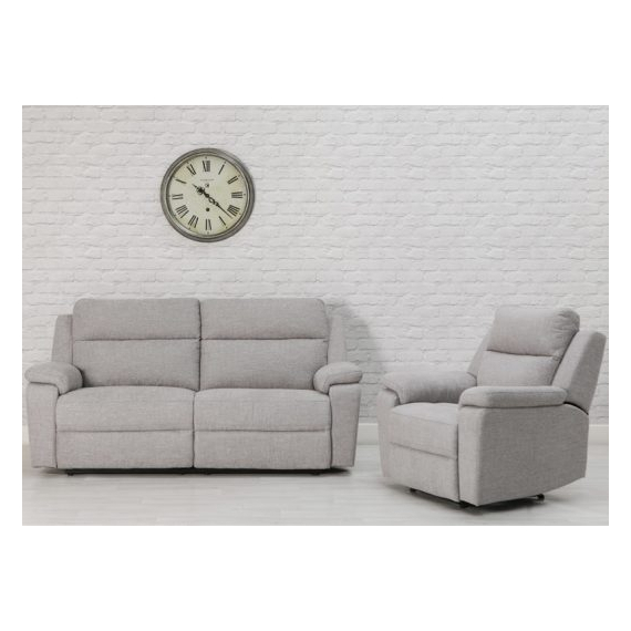 Empire 3 Seater Fabric Recliner Sofa