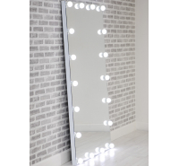 Hollywood Full Length Floor Mirror - 18 Bulb