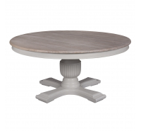 Sofia 1.6m Round Dining Table Hardwick/Rustic Brown