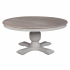 Sofia 1.6m Round Dining Table Hardwick/Rustic Brown