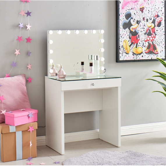 Kids Hollywood Vanity Station with USB Charging Port
