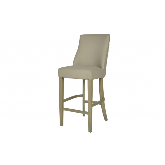 Millie Beige Faux Leather Counter Stool 65cm