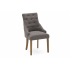 Cannes Linen Upholstered Chairs with Studded Trim