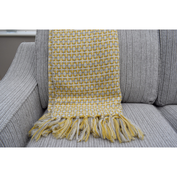 Uneek Home Mustard Throw