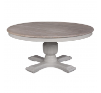 Sofia 1.4m Round Dining Table Hardwick/Rustic Brown