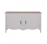 Sofia 2 Door Sideboard 140cm Hardwick/Rustic Brown