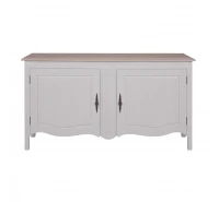 Sofia 2 Door Sideboard 140cm Hardwick/Rustic Brown
