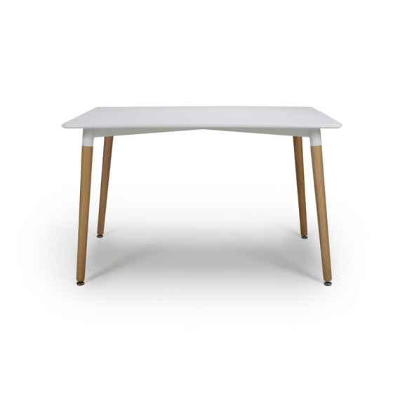Arlo Rectangular Table 1200mm - White