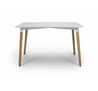Arlo Rectangular Table 1200mm - White