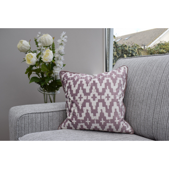 Uneek Home By Rachel McCann Cushion Aztec Pink