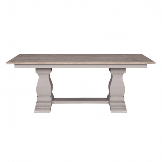 Sofia Twin Pod Dining Table – Hardwick/Rustic Brown