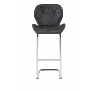 Lincoln Fabric Barstool with Polished Chrome Base 75cm