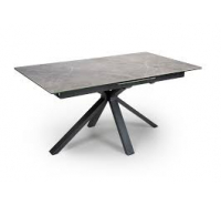 Treviso Grey Ceramic Fixed Top Dining Table 160cm