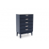 Moonlight Blue Tall Chest of Drawers