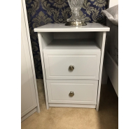 Lexington 2 Drawer Bedside with Shelf