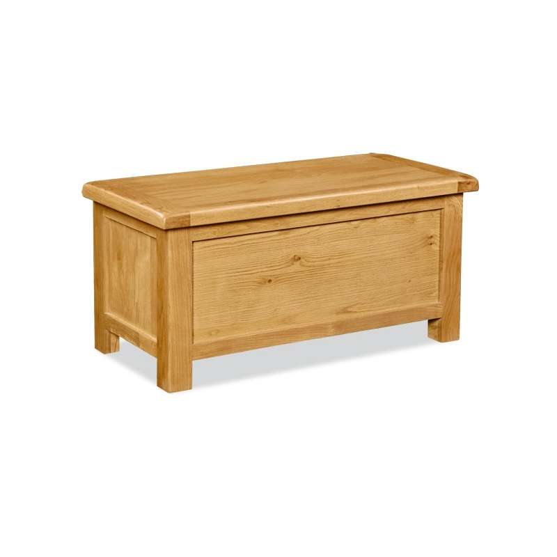 Sally Oak Ottoman/Blanket Box