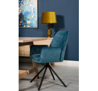 Jupiter Velvet Carver Chair