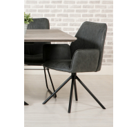 Jupiter Wax Grey Carver Chair