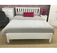 Kinsale Chunky White Bed Frame