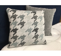 Two - Tone Axelle Lorenza Grey Scatter Cushion