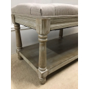 Baker Upholstered Button Top Bench