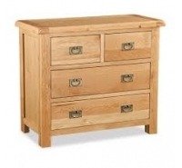 Sally Oak 2 Over 2 Chest Of Drawers