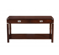 Diana Walnut 2 Drawer Console Table