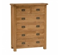 Sally Oak 2 Over 4 Chest of Drawers