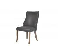 Millie Grey Faux Leather Dining Chair