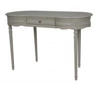 Heritage Writing Desk – Grey with Gold Distress