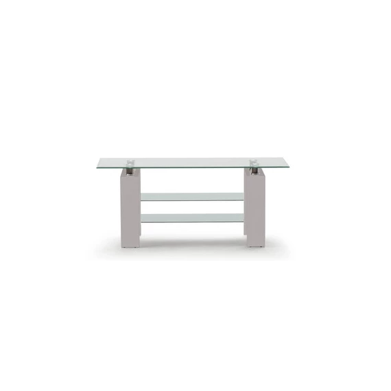 Calico Grey & Glass TV Stand