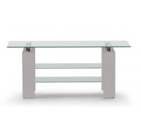 Calico Grey & Glass TV Stand