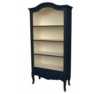 Hyde Blue Bookcase with Drawer