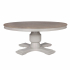 Sofia 1.8m Round Dining Table Hardwick/Rustic Brown