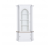 Sofia 2 Door Display Unit – Oak & Antique White