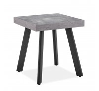 Fred Lamp Table (Grey Marble)