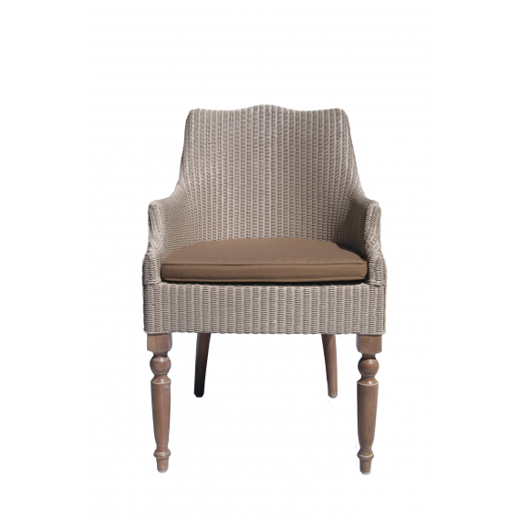 Leon Palestone Carver Armchair with Cushion